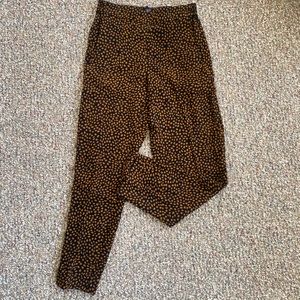 NWT J. Crew polka dot Jamie Pant